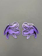 TREX head badge pair