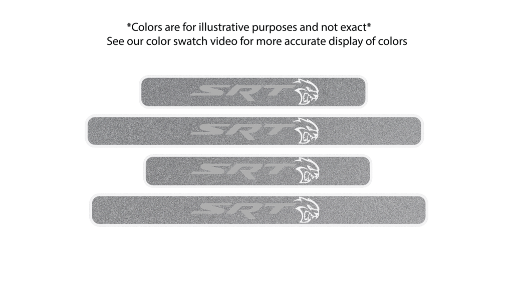 (2019+ RAM) SRT/Hellcat door sill plate set