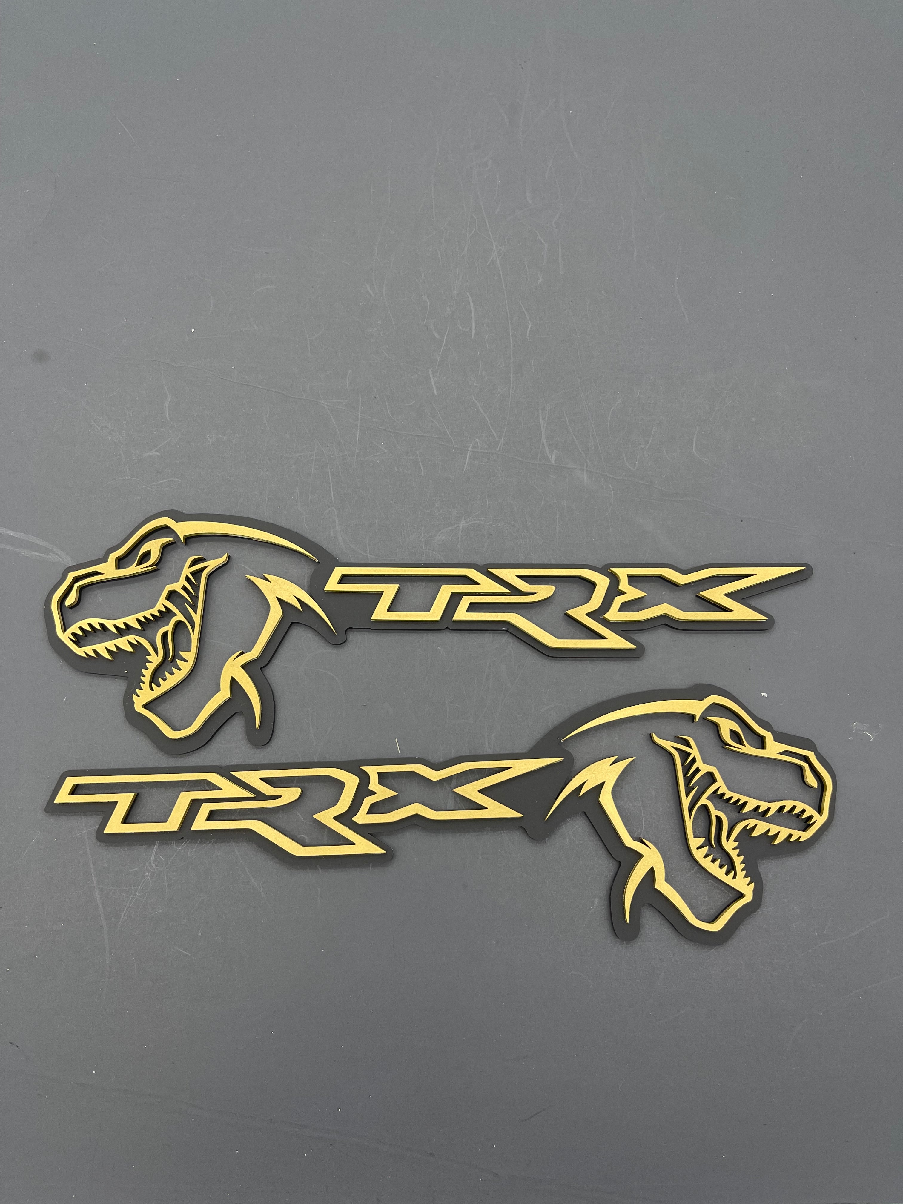 TREX/TRX combo badge pair