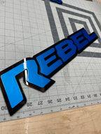 Rebel Tailgate replacement badge
