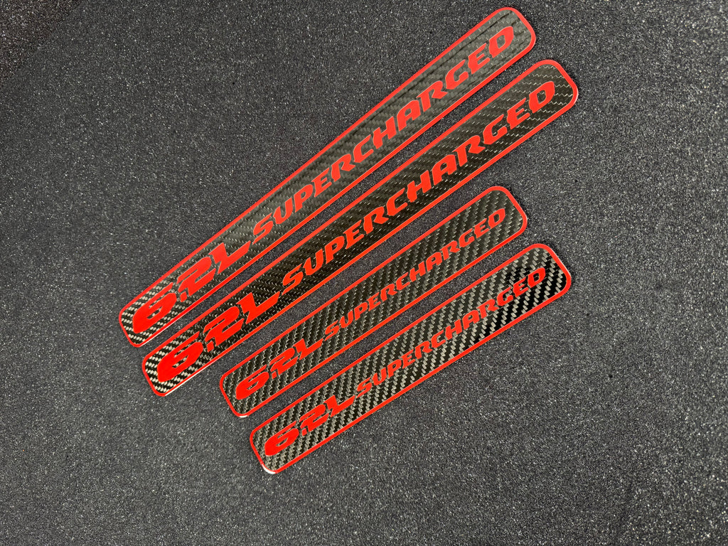 (2019+ RAM) 6.2L supercharged door sill plate set