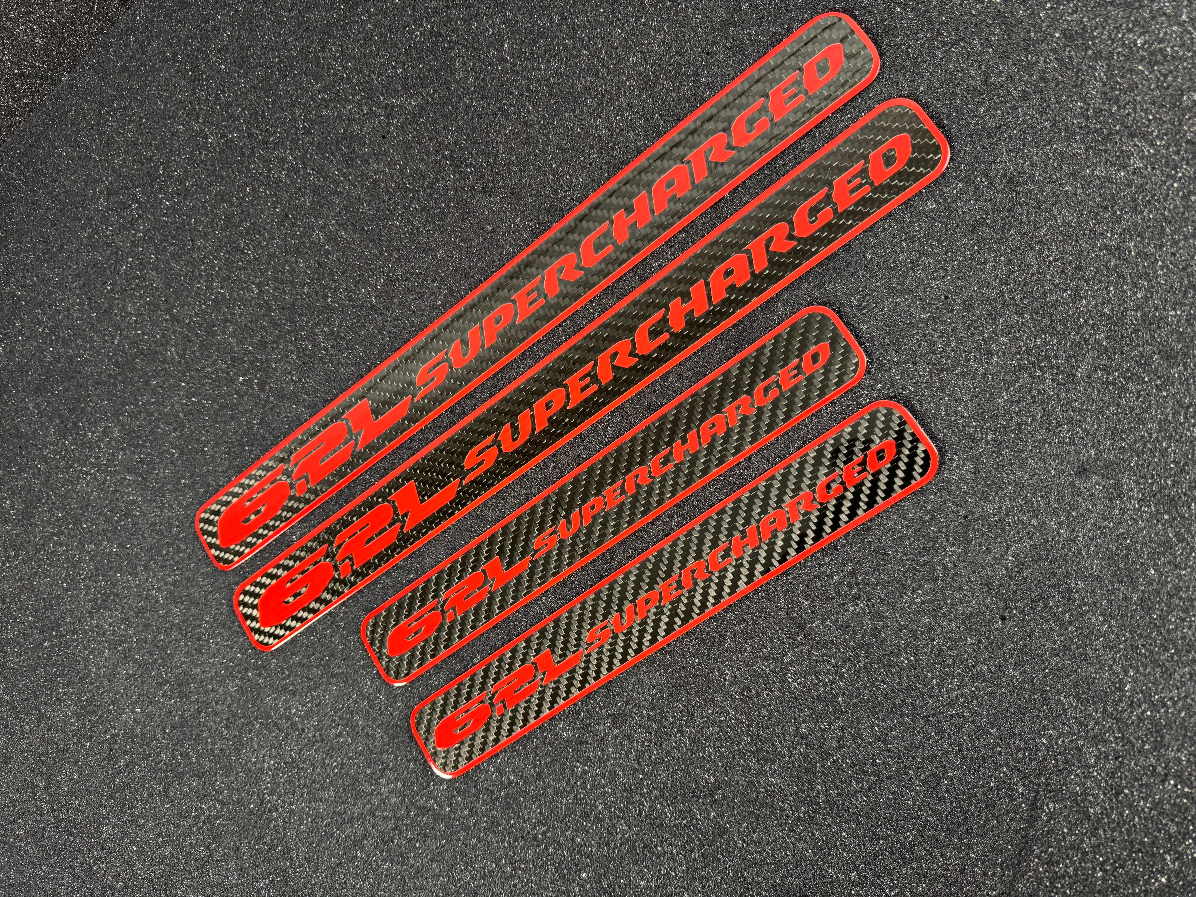 (2019+ RAM) 6.2L supercharged door sill plate set