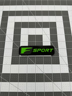 Lexus F sport rear badge