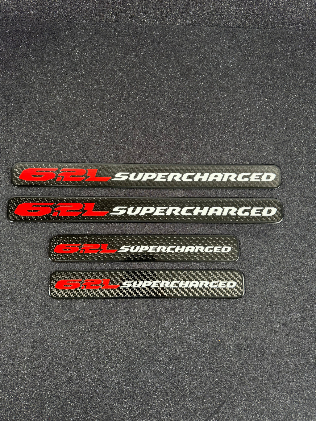 (2019+ RAM) 6.2L supercharged door sill plate set