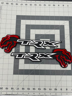 Trex/TRX Design #2 combo badge pair
