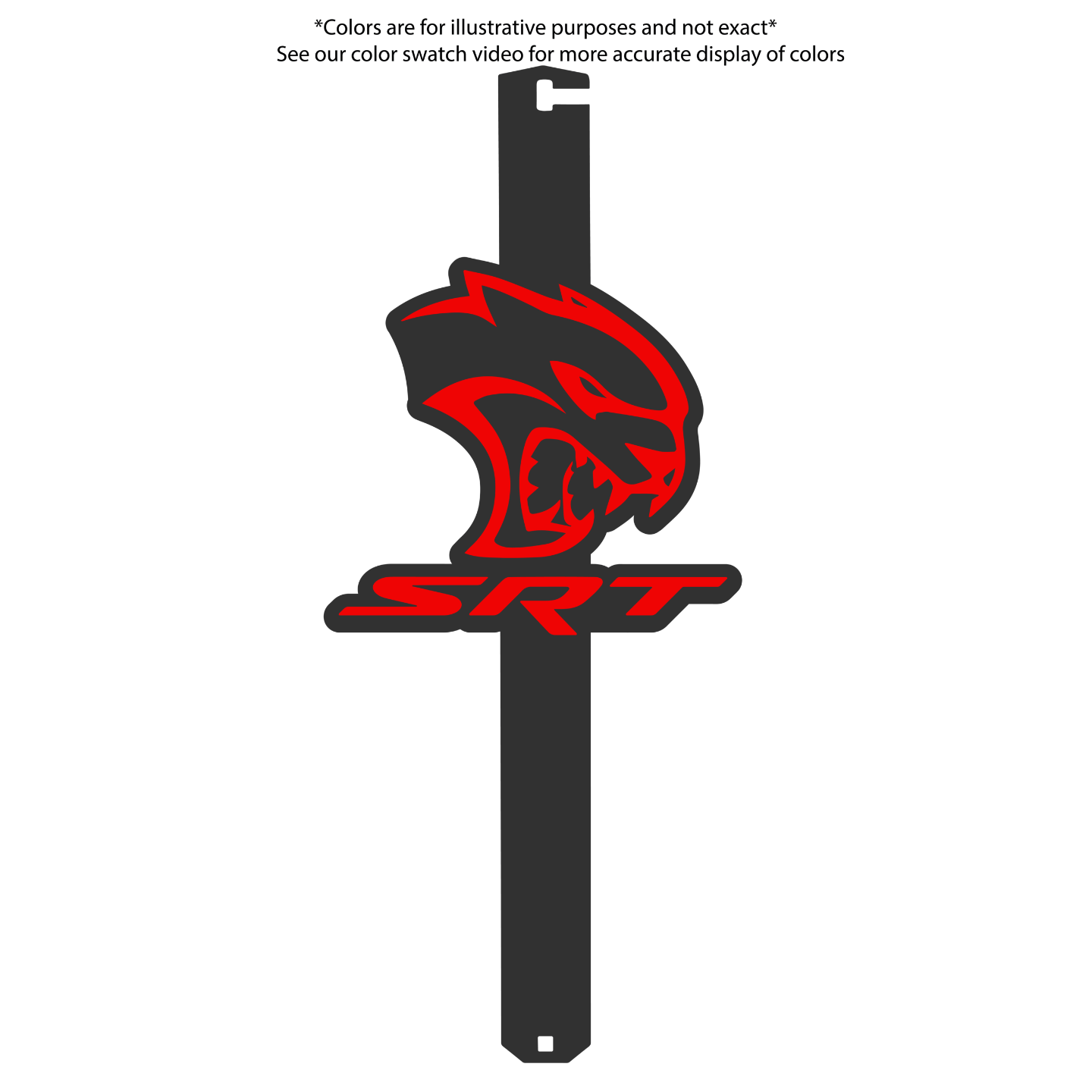 SRT Hellcat hood prop