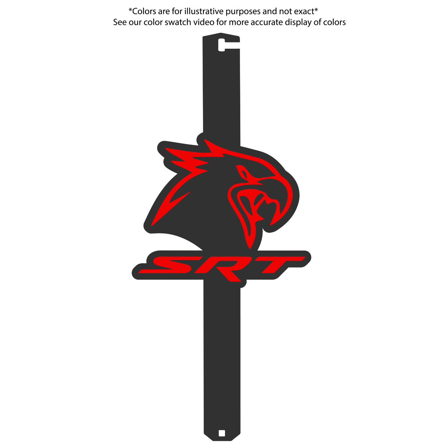 SRT Hellhawk V1 hood prop