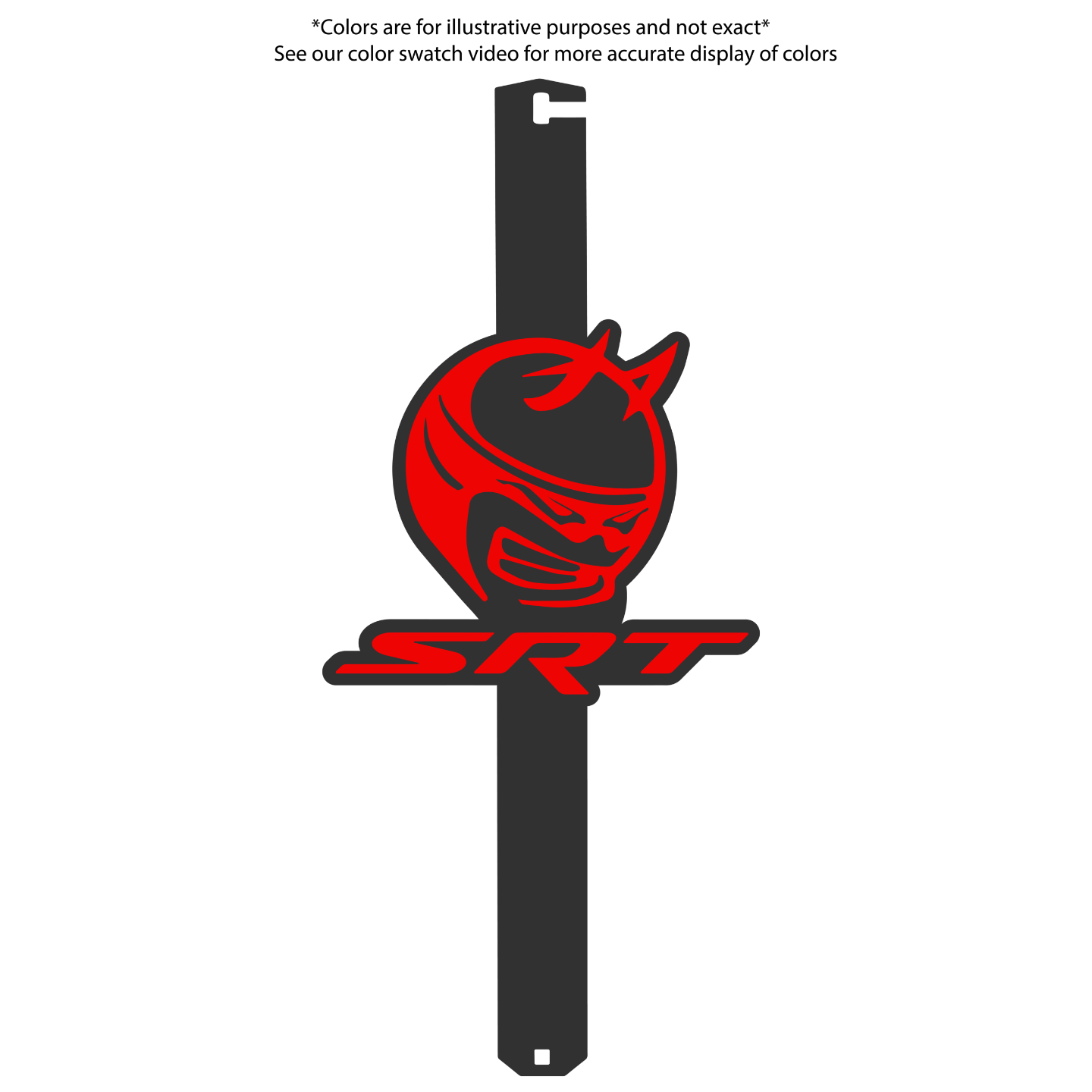 SRT angry bee hood prop