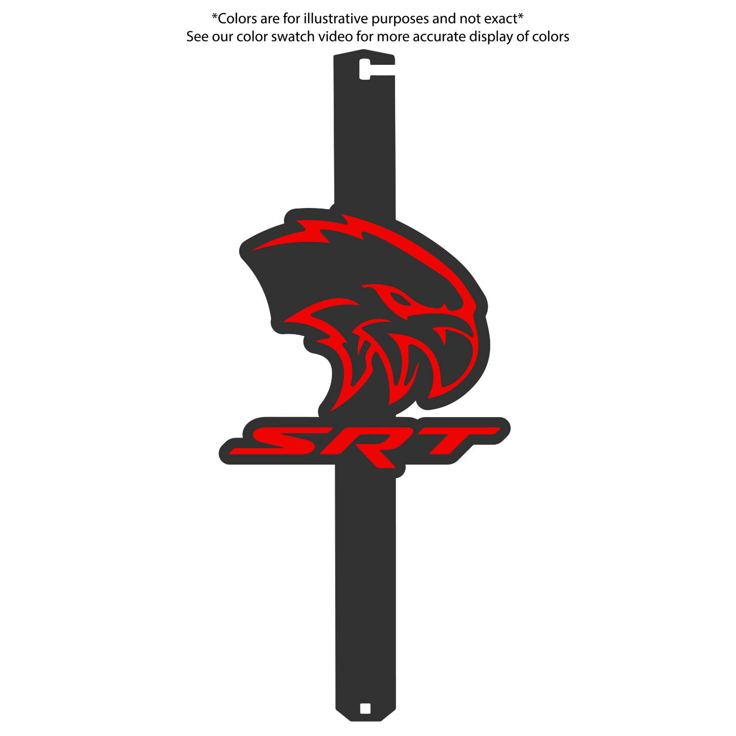 SRT Hellhawk V2 hood prop