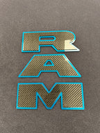 RAM tailgate letters