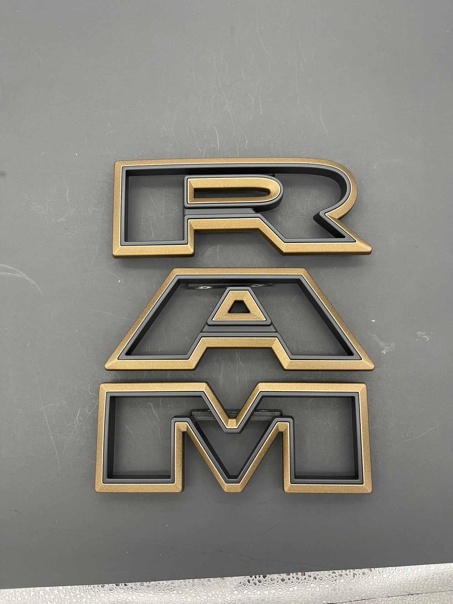 RAM Grille letter replacement badge set