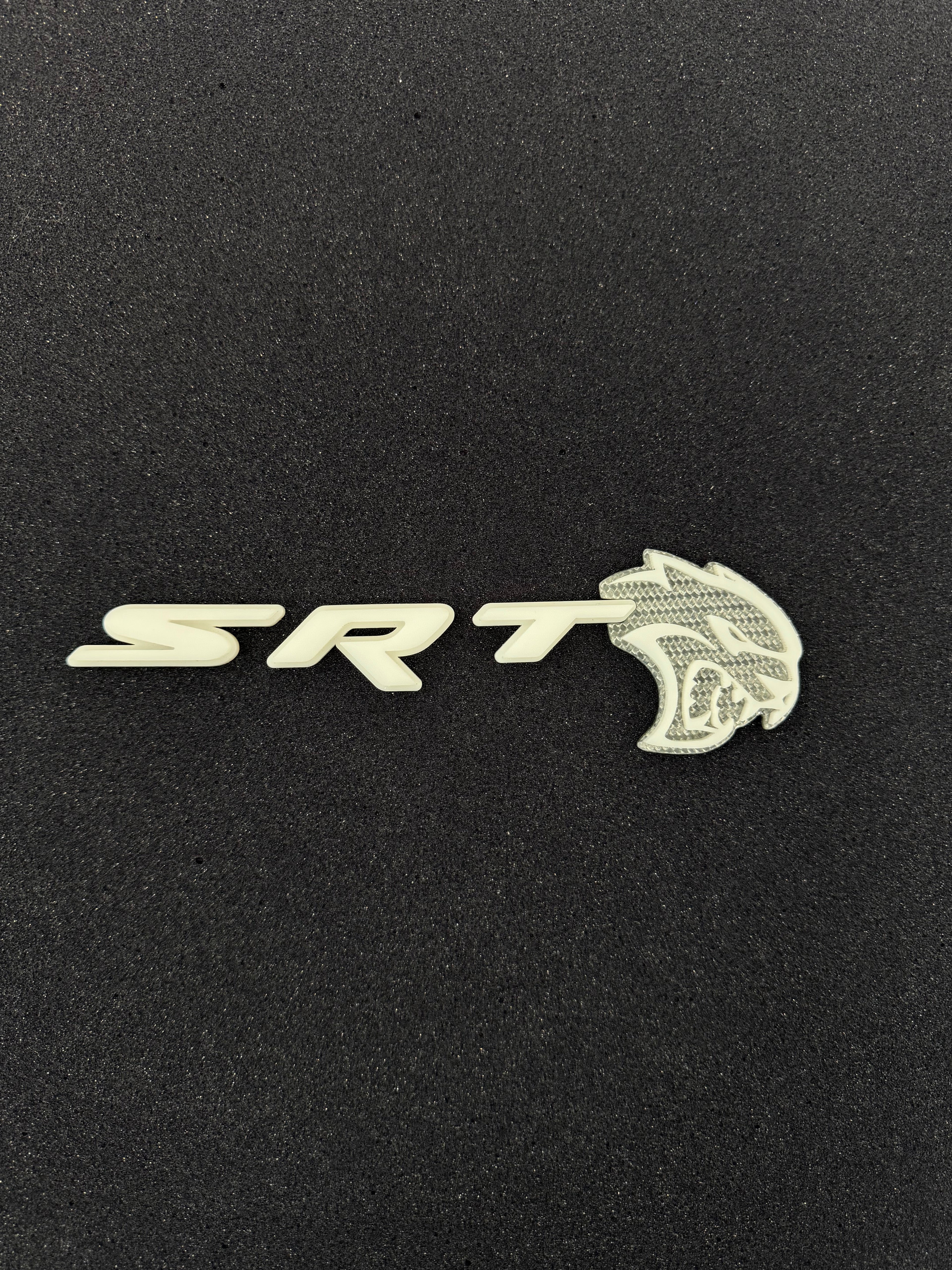 SRT Hellcat decklid spolier badge
