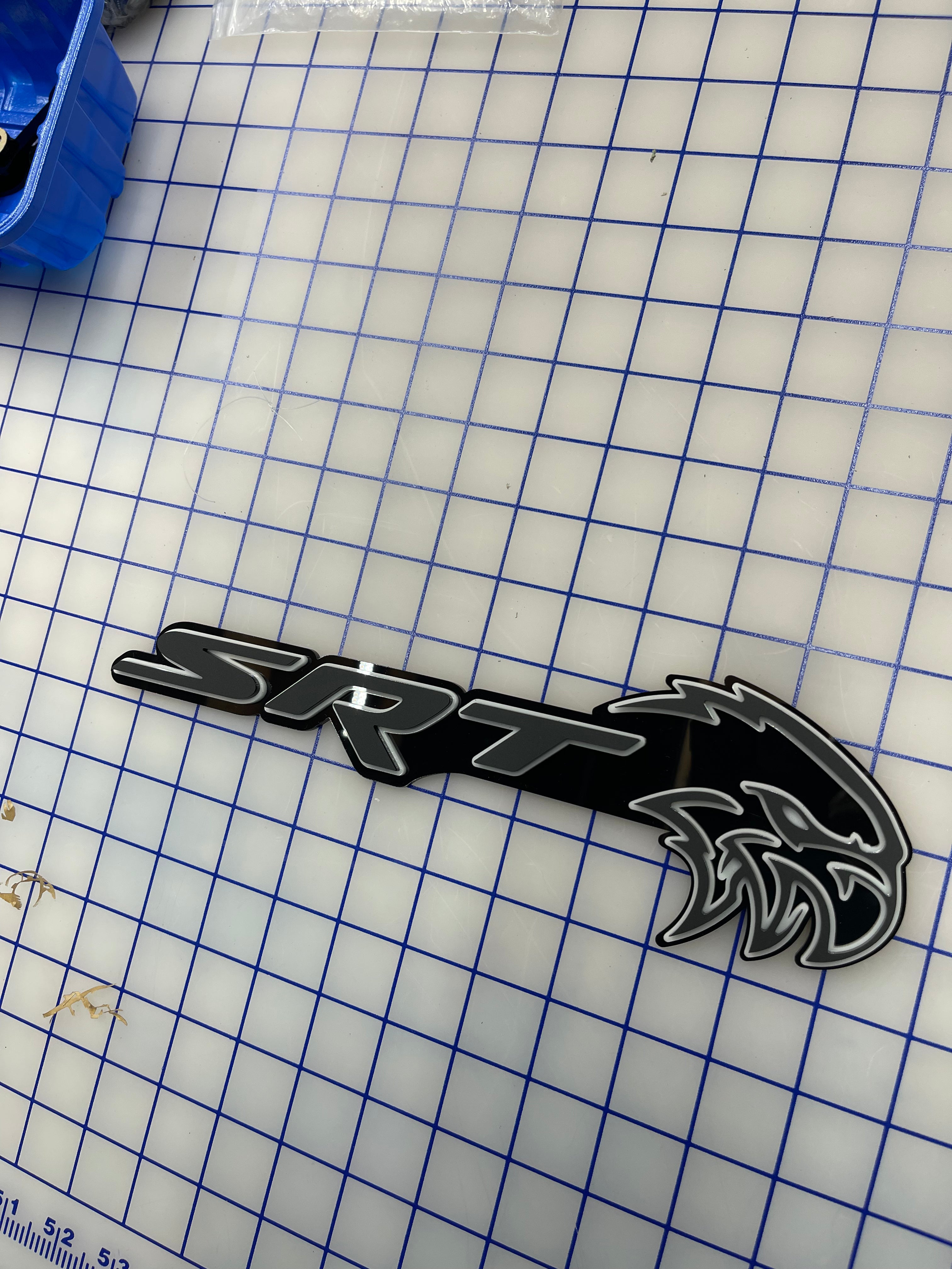 SRT Hellhawk V2 combo badge single