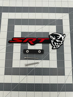 SRT Demon Grille badge