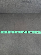 Bronco grille letter covers