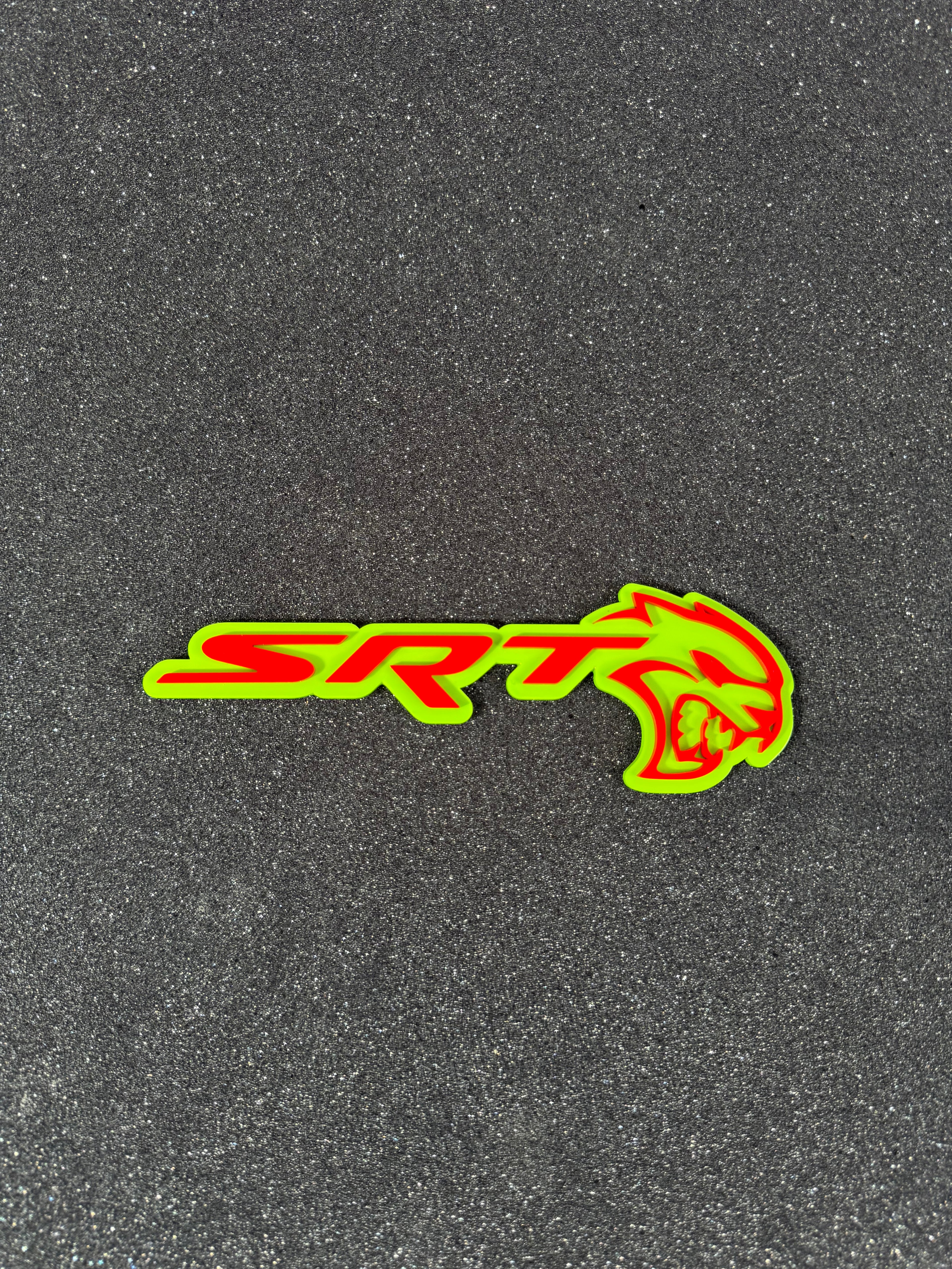 SRT Hellcat grille badge