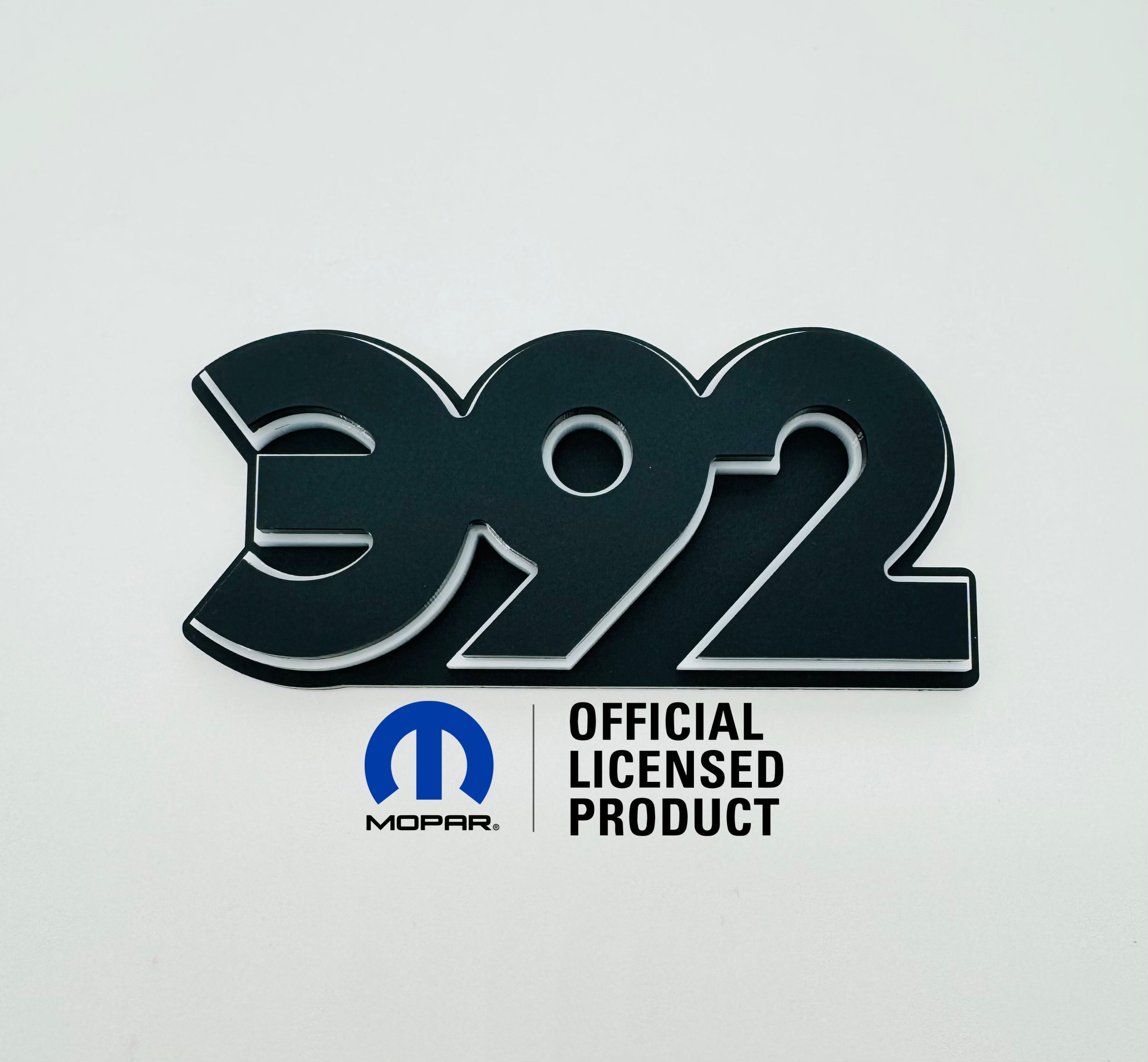 392 Mopar style badge