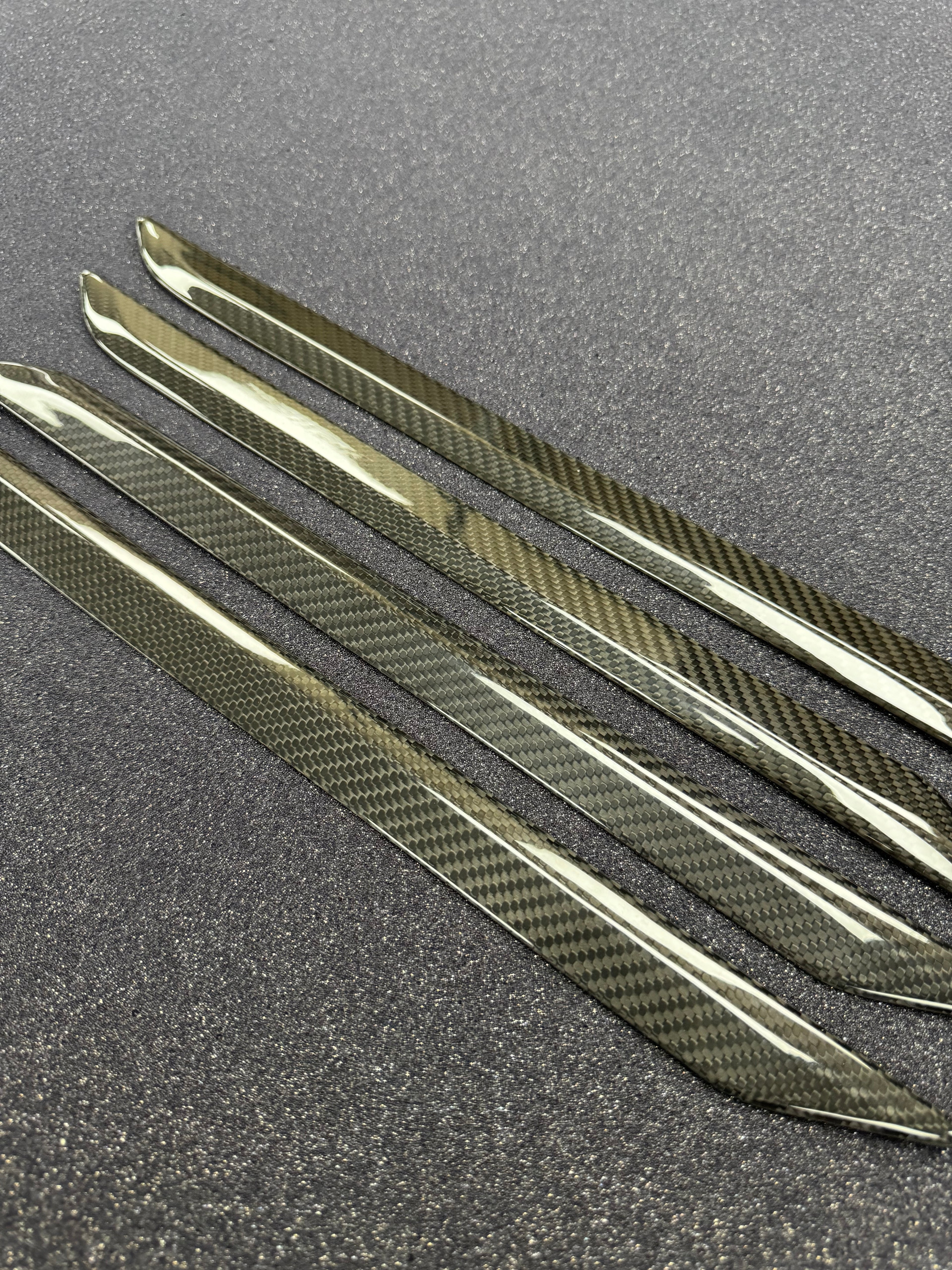 2019+ RAM 1500 TRX/RHO carbon fiber door applique covers