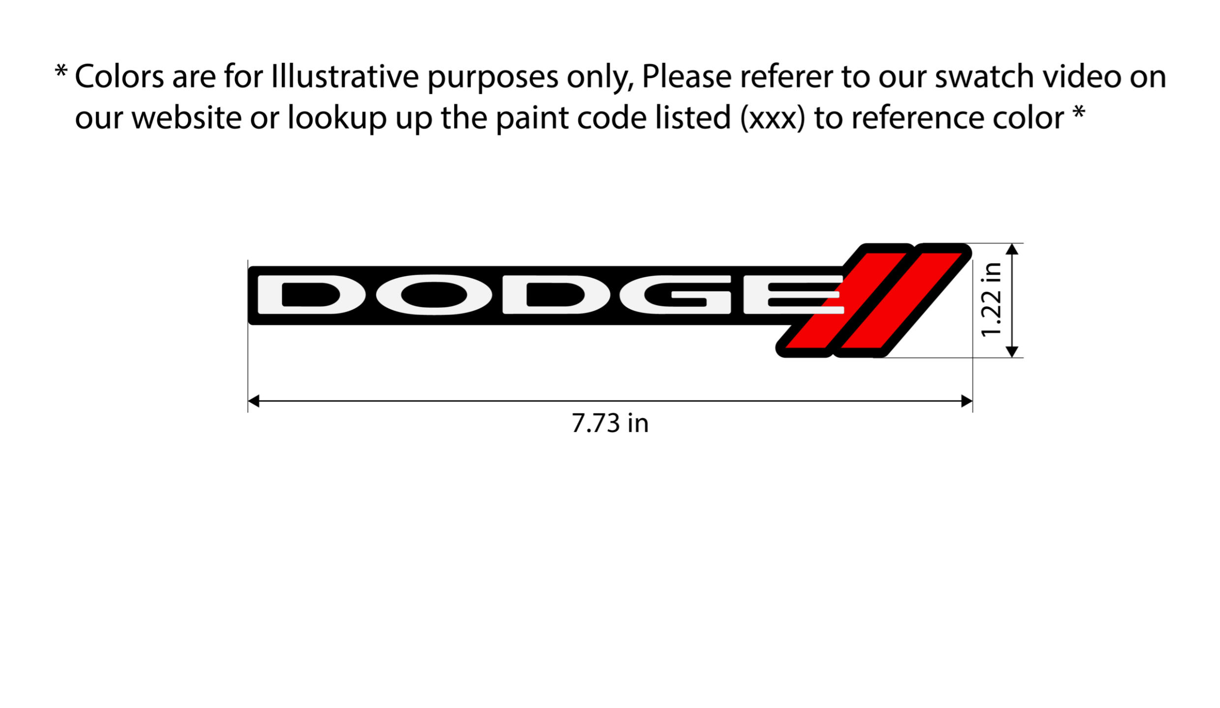 Dodge grille badge