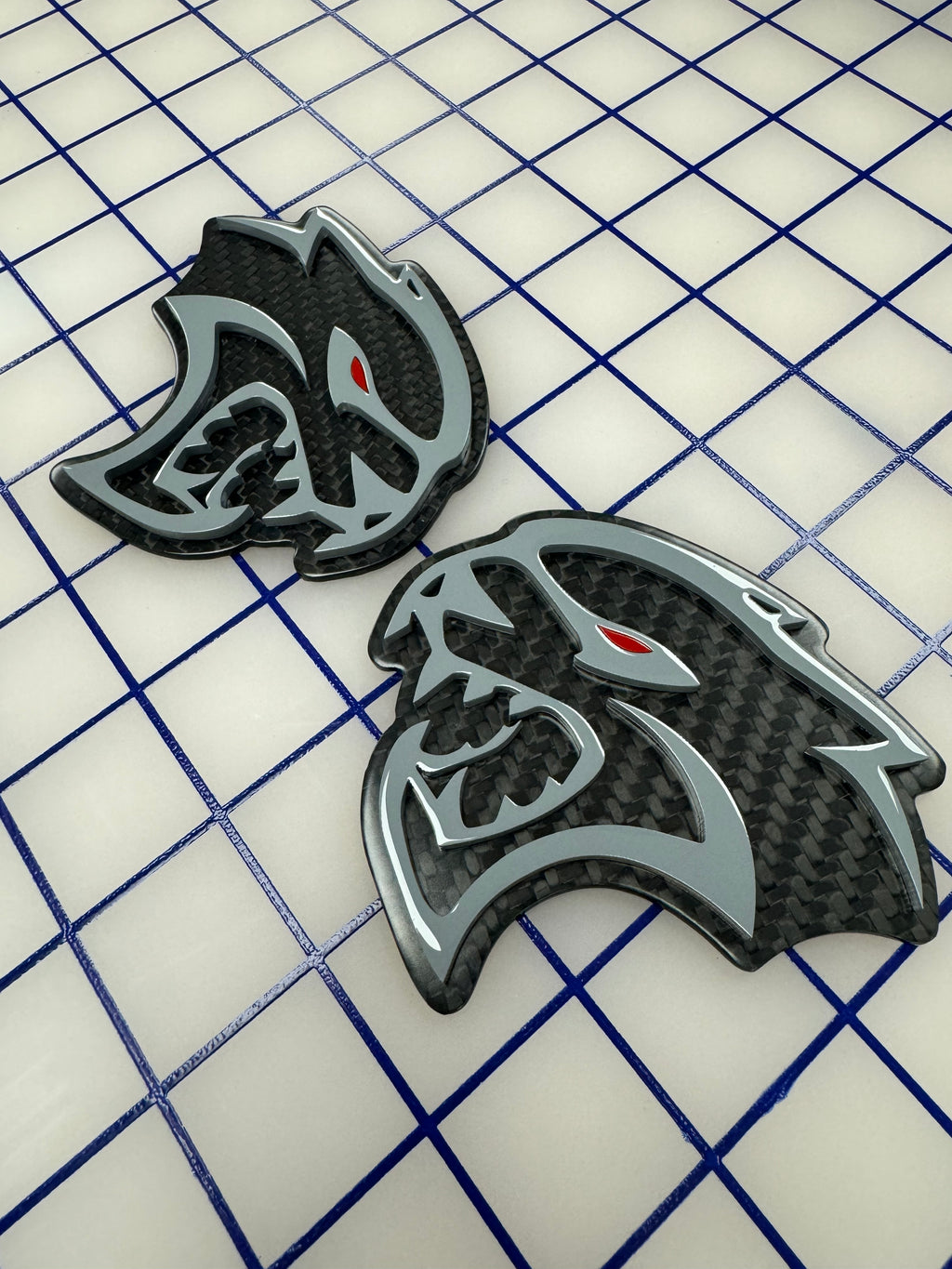 Hellcat head pair