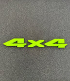 4x4 OEM tailgate badge