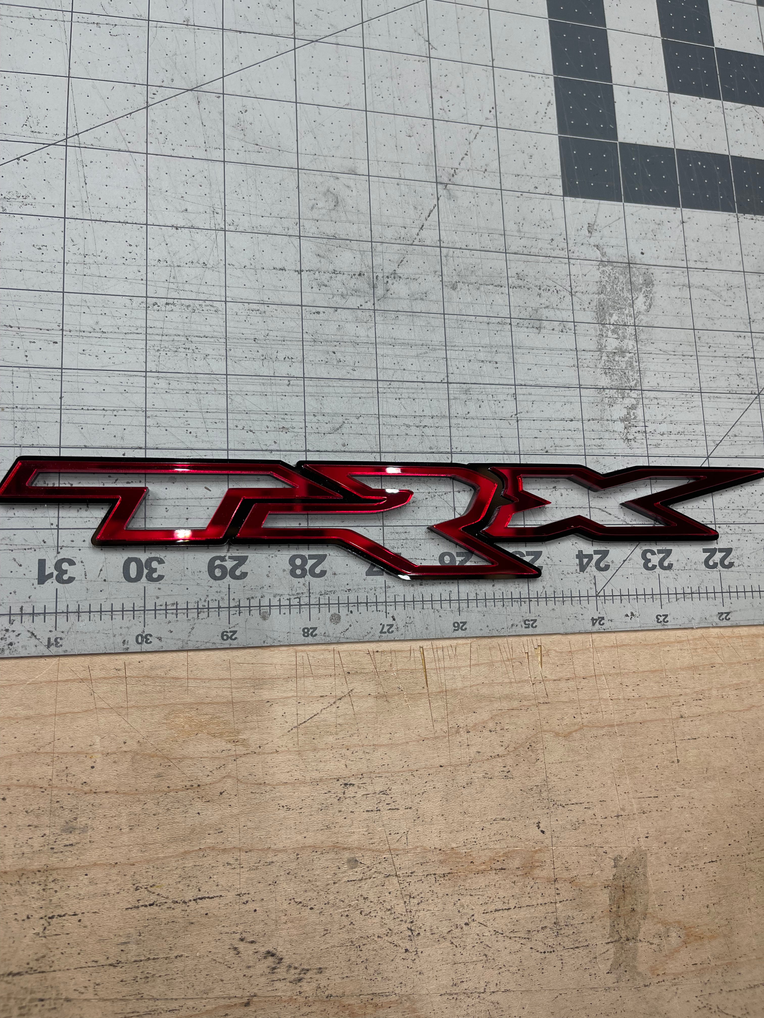 TRX Small grille Badge