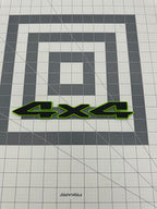 4x4 OEM tailgate badge