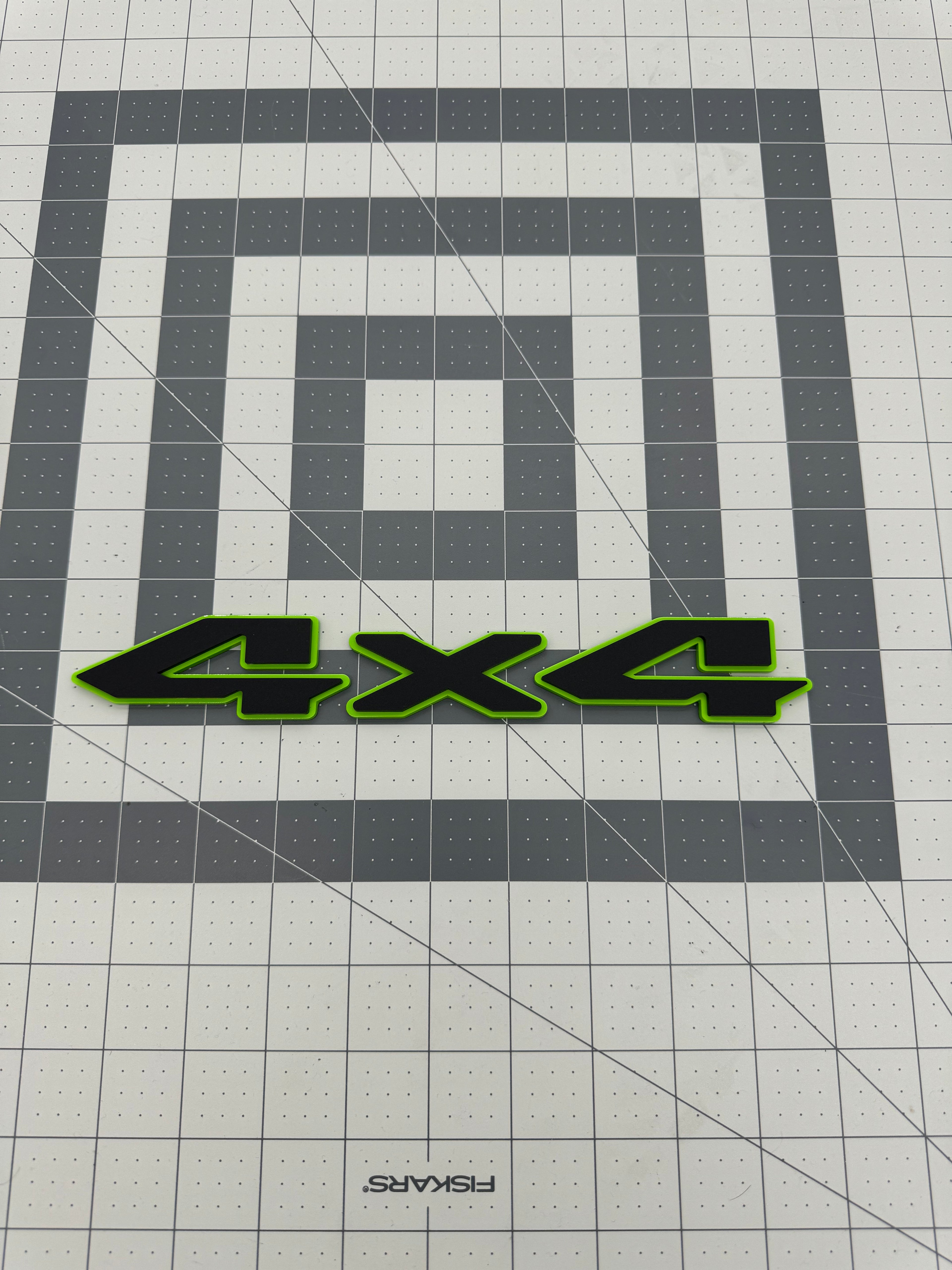 4x4 OEM tailgate badge