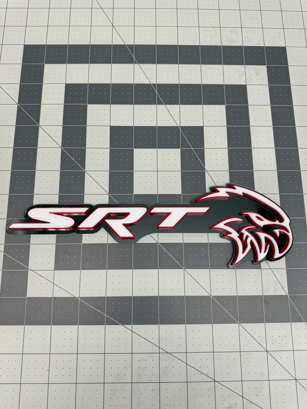 SRT Hellhawk V2 grille badge