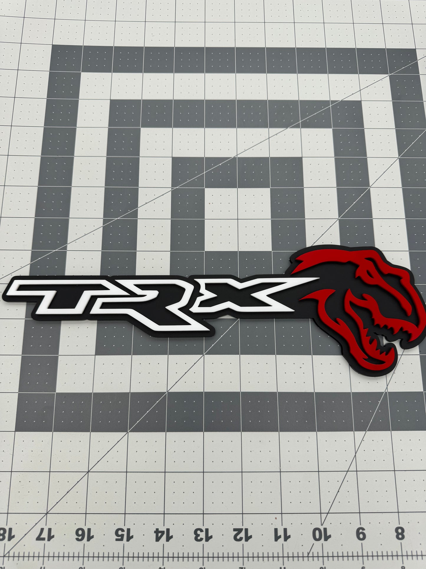 Trex/TRX Design #2 combo badge single