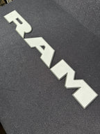 RAM tailgate letters