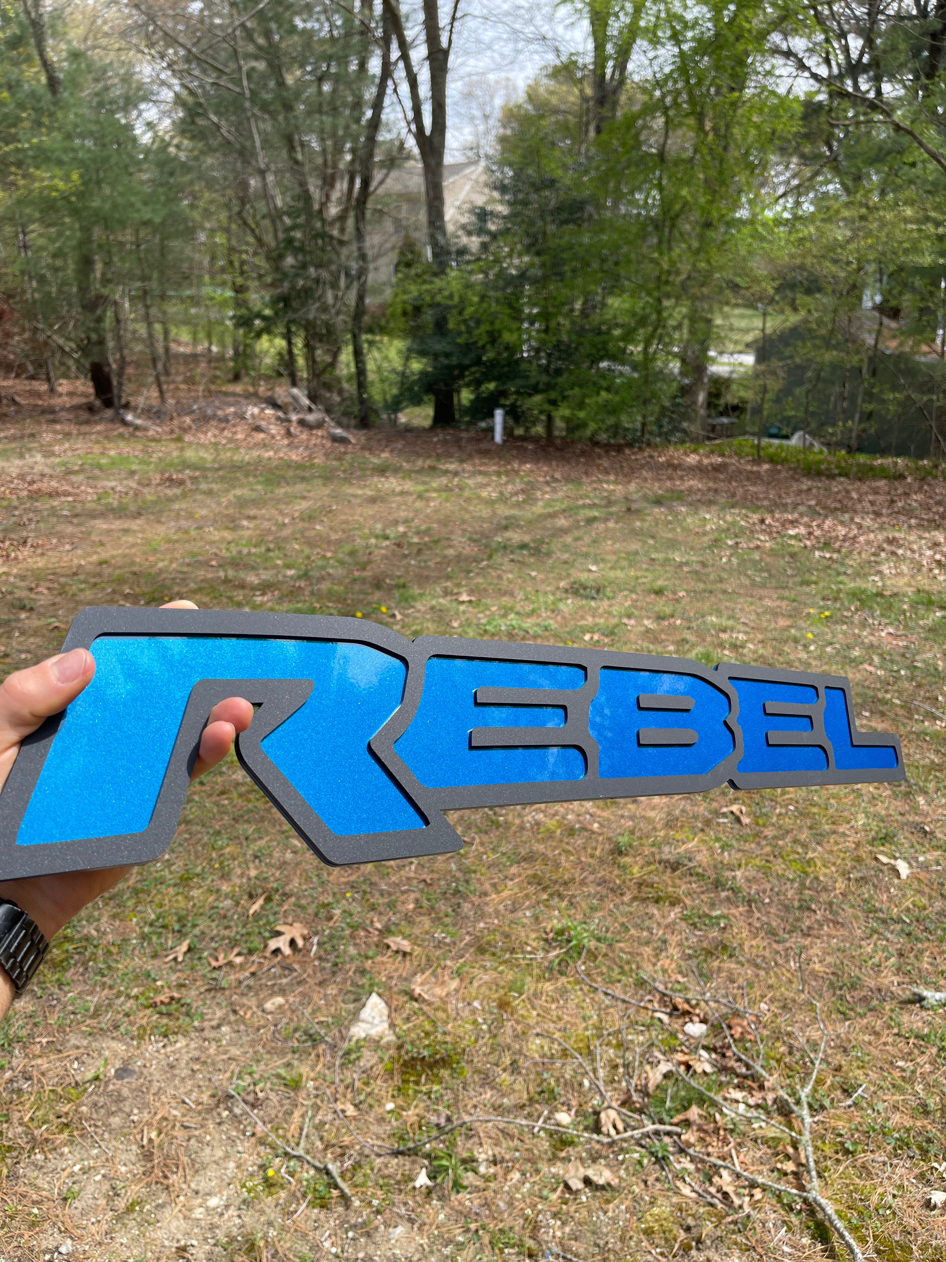 Rebel Tailgate replacement badge
