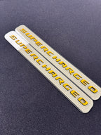 Trackhawk supercharged badge pair