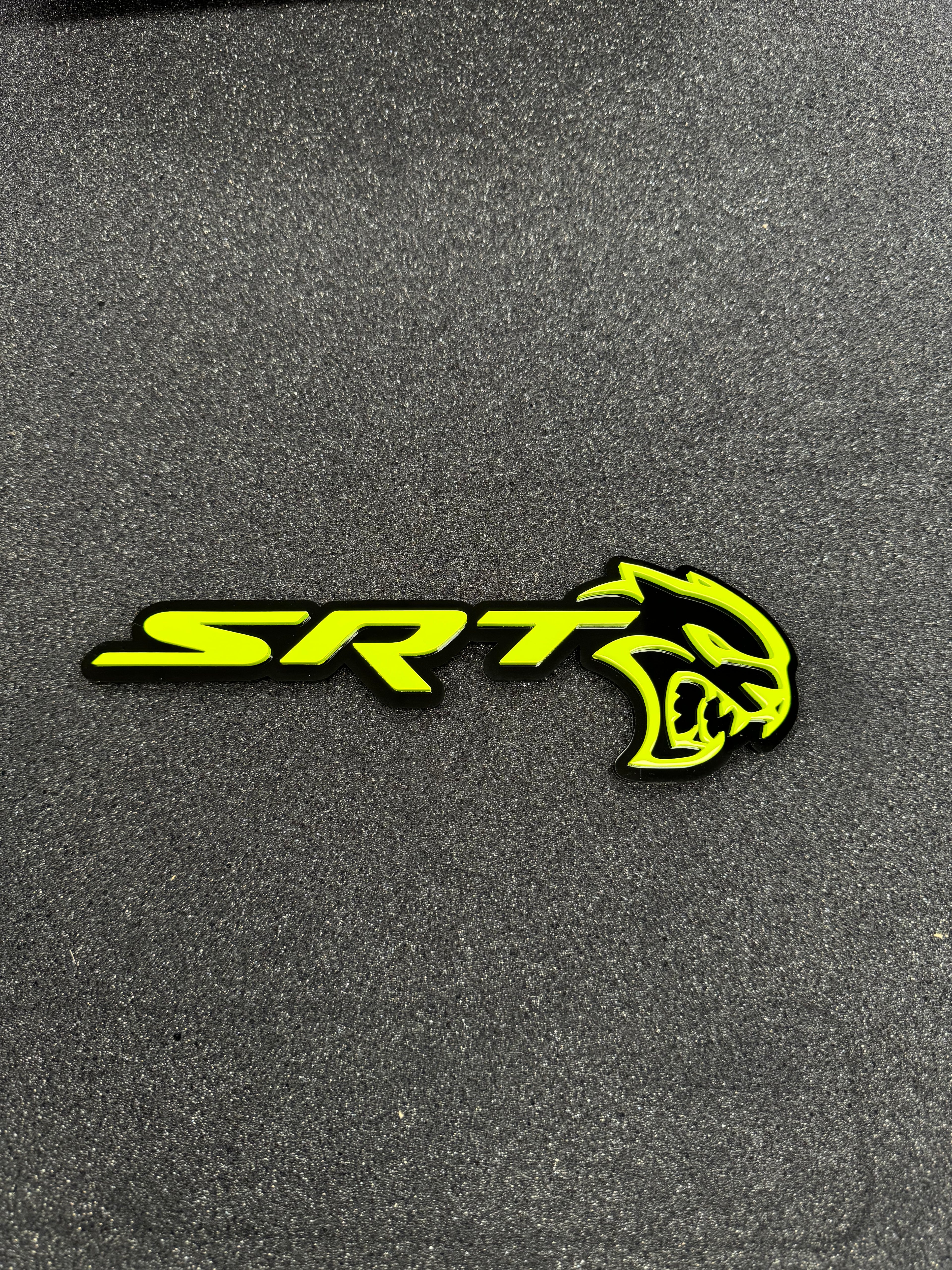 SRT Hellcat grille badge