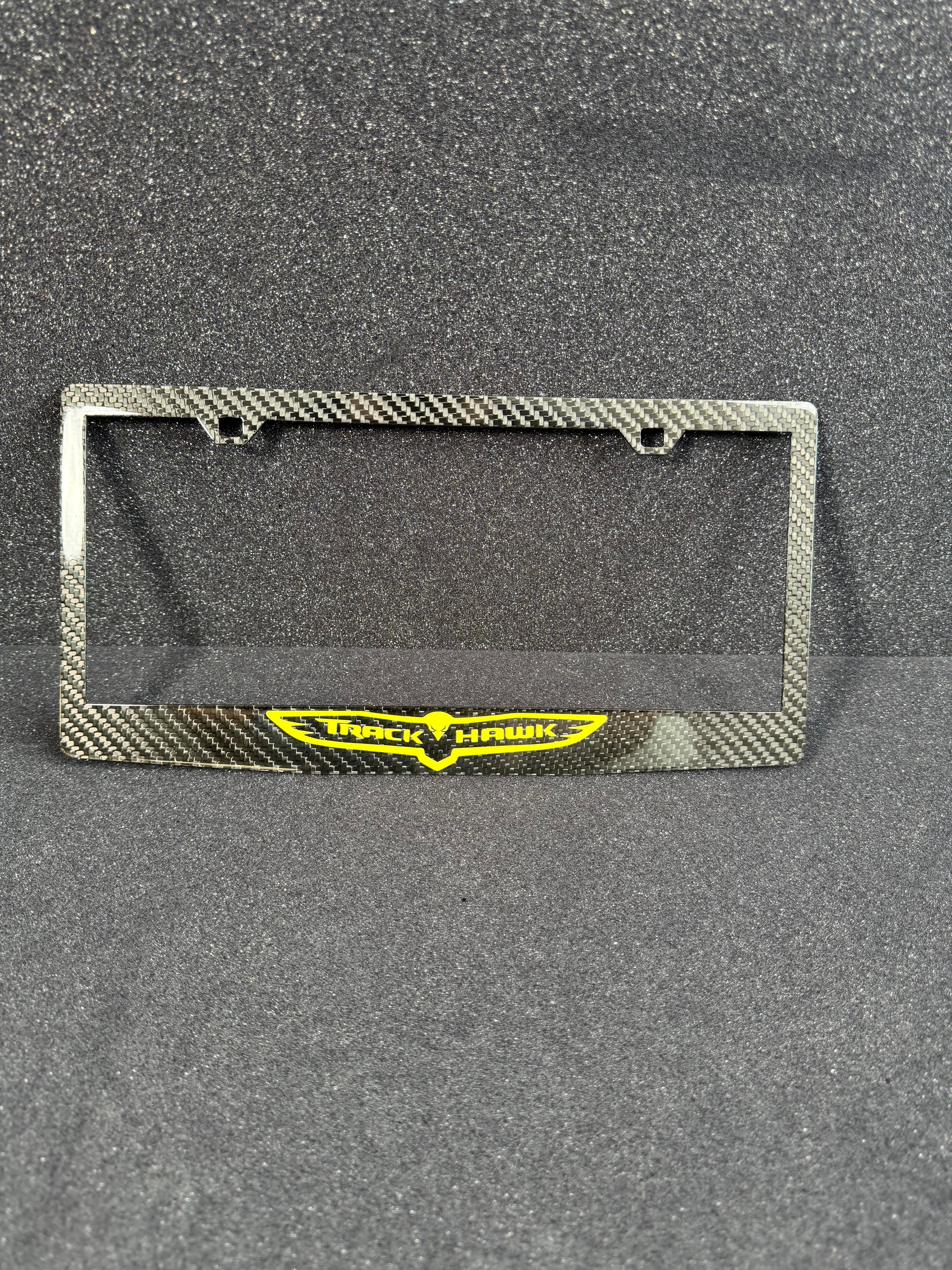 license plate frame design #1