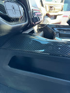 2019+ RAM 1500/ TRX / RHO carbon fiber center console side covers