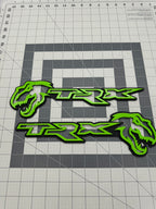 Trex/TRX Design #2 combo badge pair