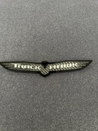Trackhawk trunk badge