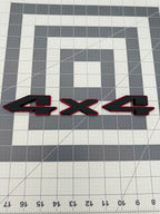 4x4 OEM tailgate badge