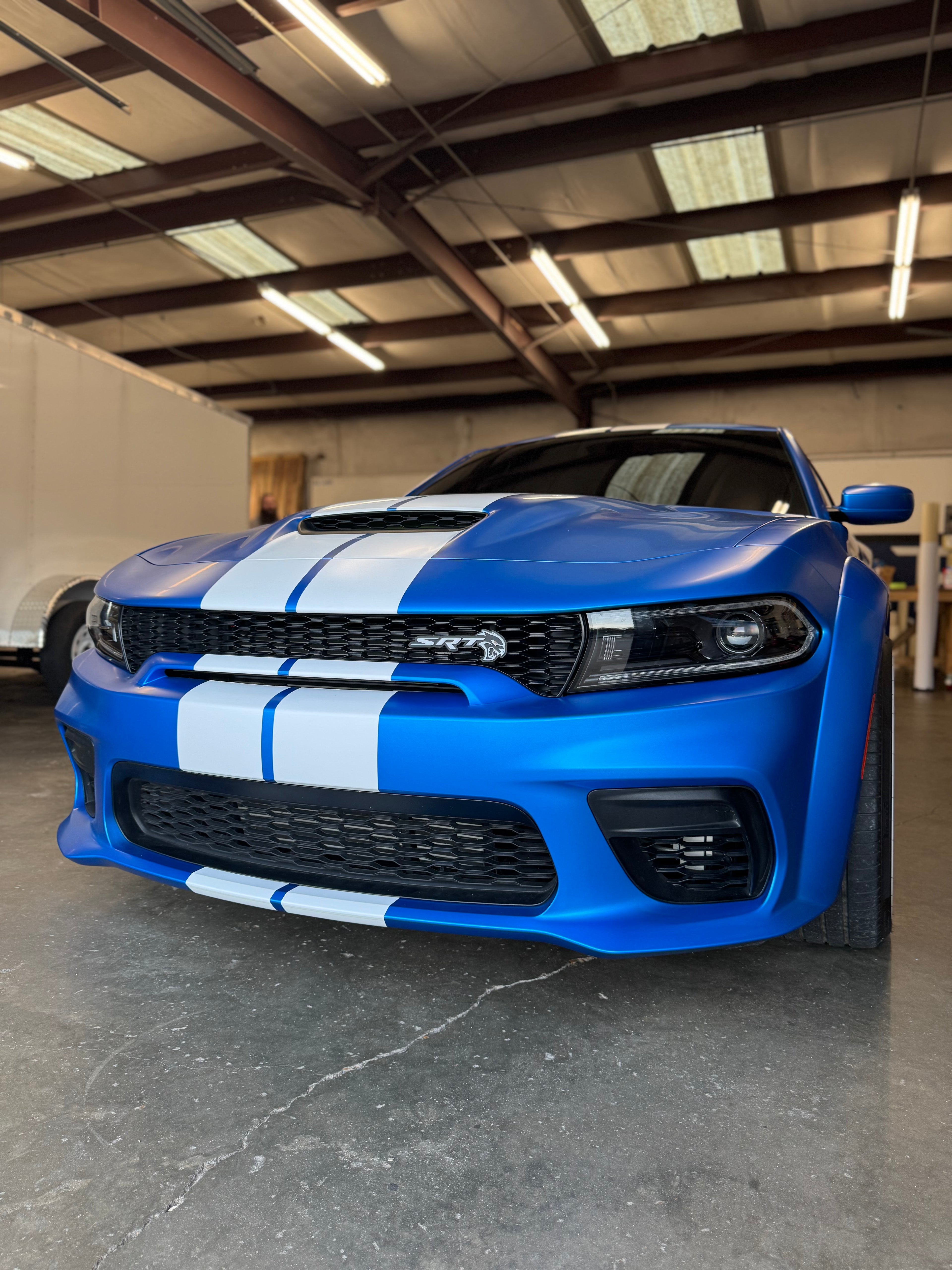SRT Hellcat grille badge