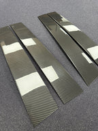 2019+ RAM 1500/ TRX / RHO carbon fiber exterior widow pillar covers