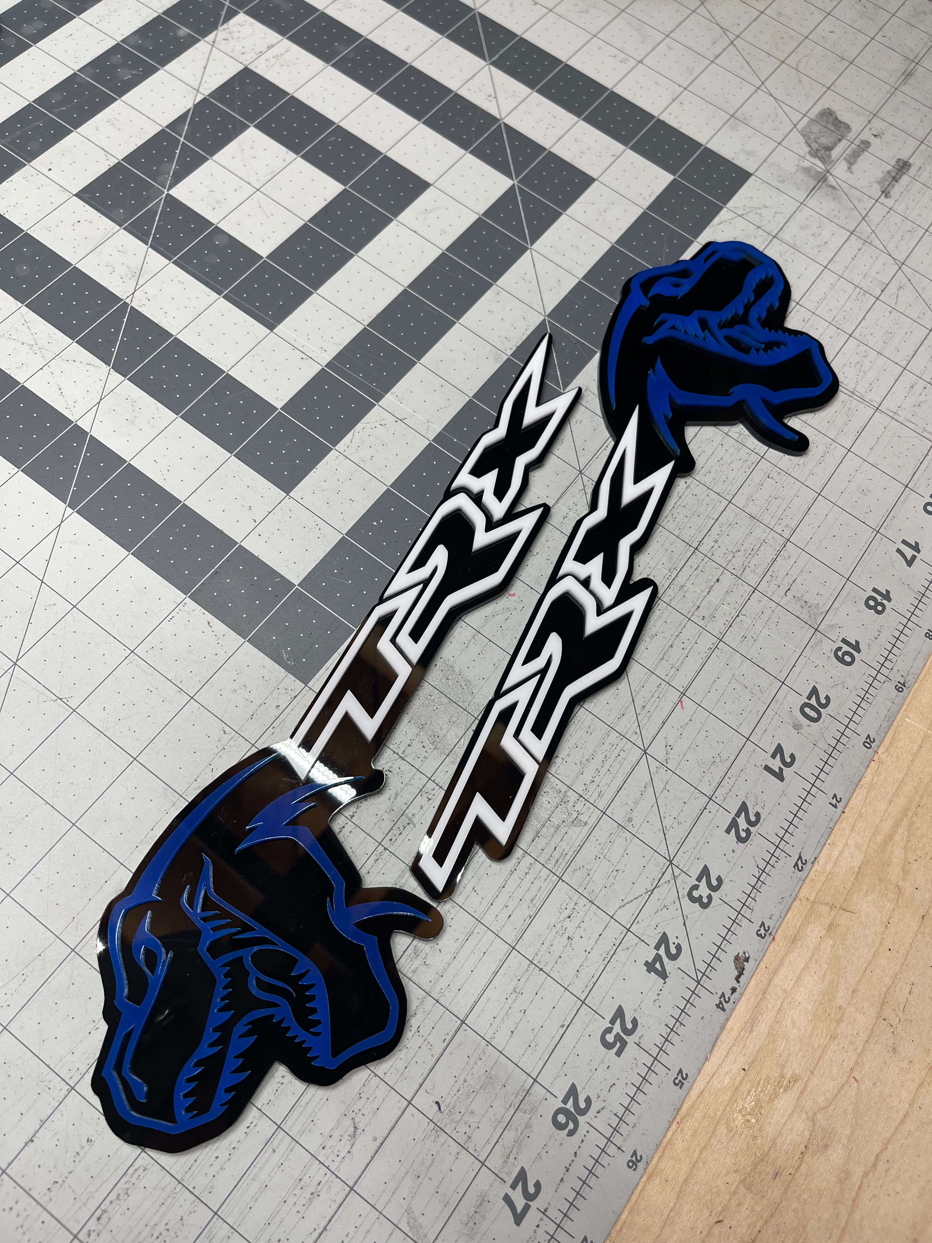 TREX/TRX combo badge pair