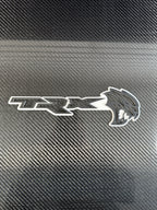 Hellcat TRX combo badge single