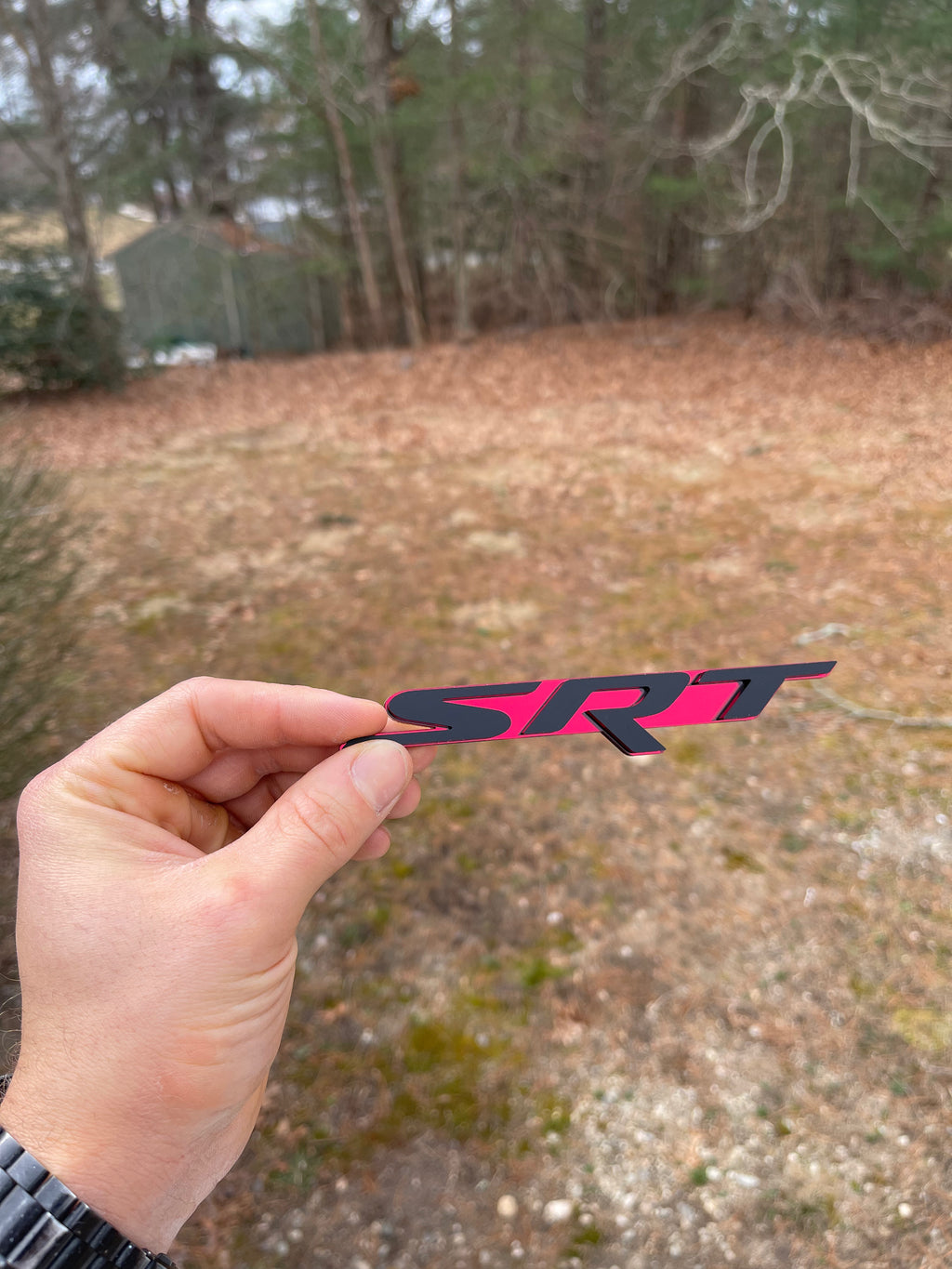 SRT Grille badge