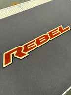 Rebel Grille badge replacement