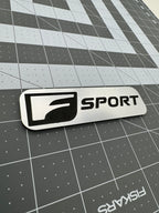 Lexus F sport rear badge