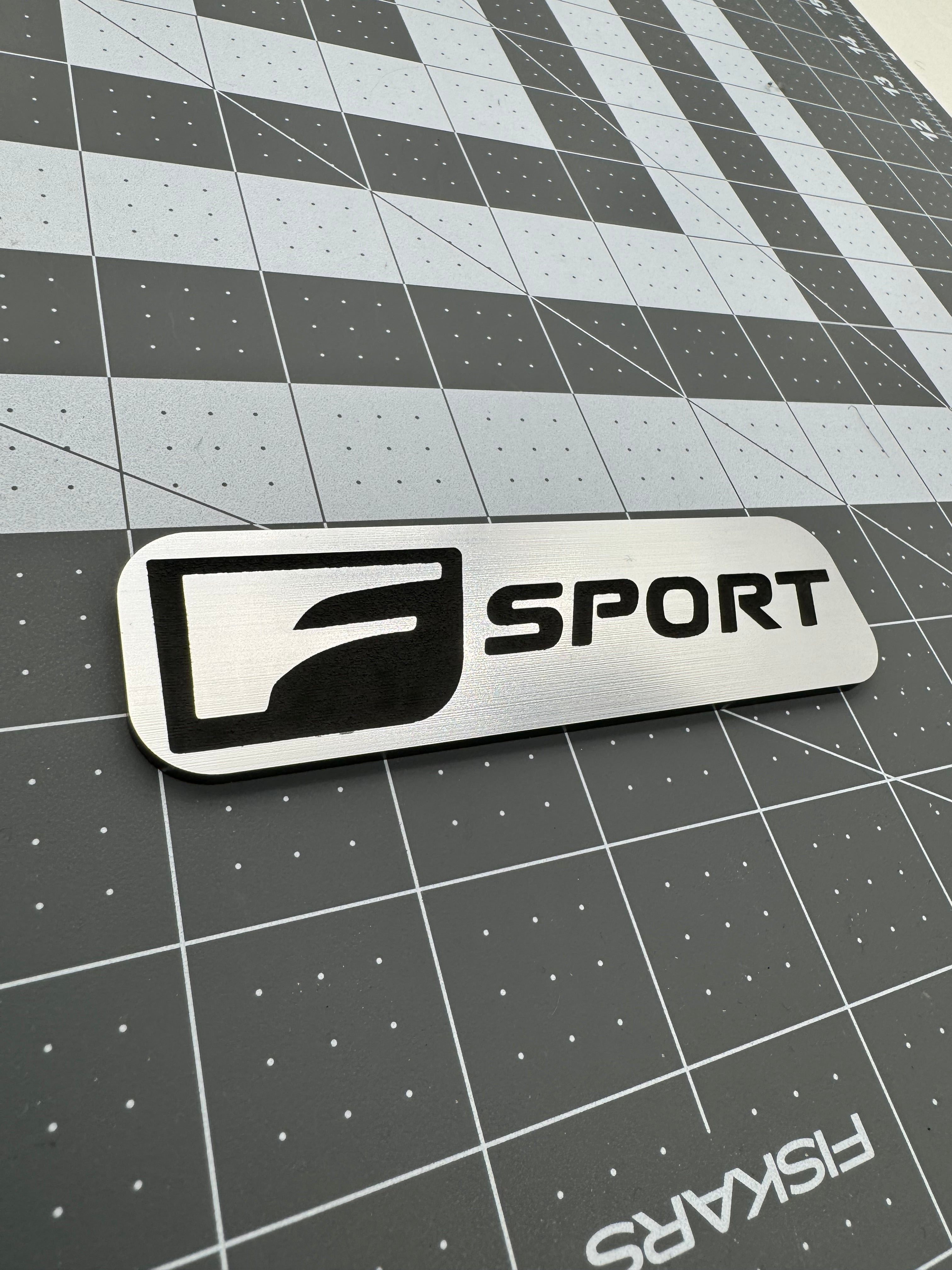 Lexus F sport rear badge