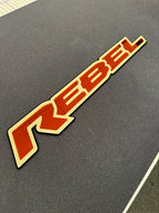 Rebel Tailgate replacement badge
