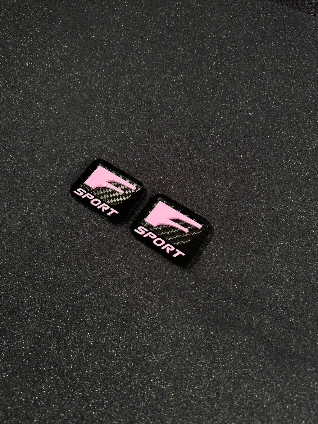 Lexus F sport fender badge pair