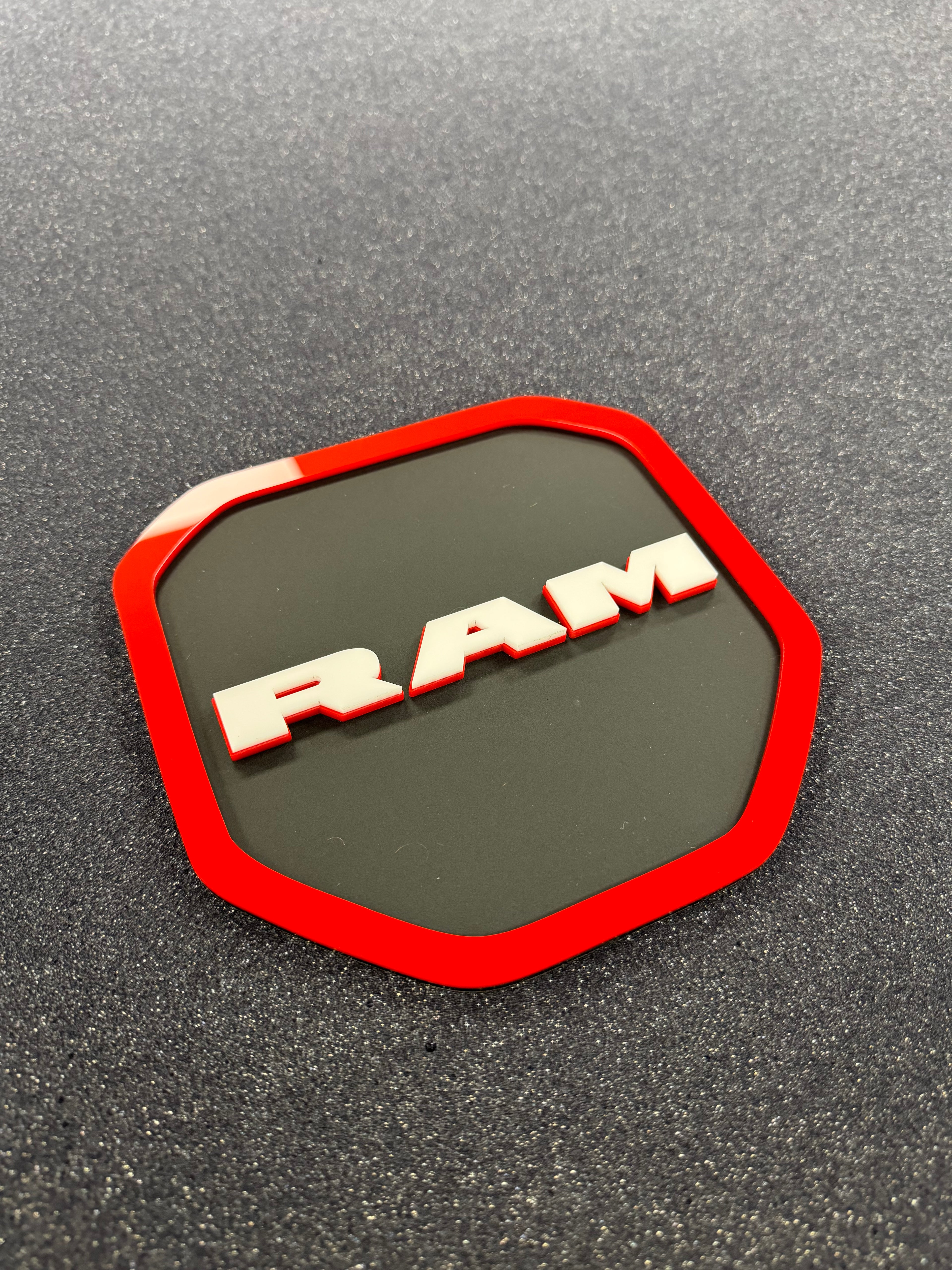 Ram Shield tailgate badge (5th Gen)